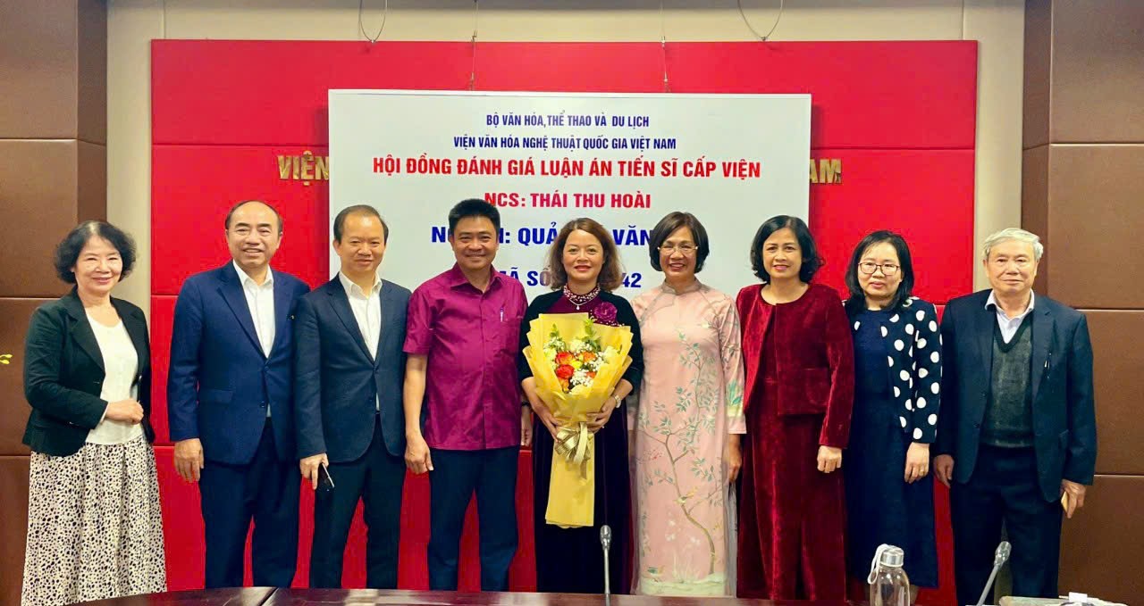 Chúc mừng Cô Thái Thu Hoài bảo vệ thành công luận án tiến sĩ