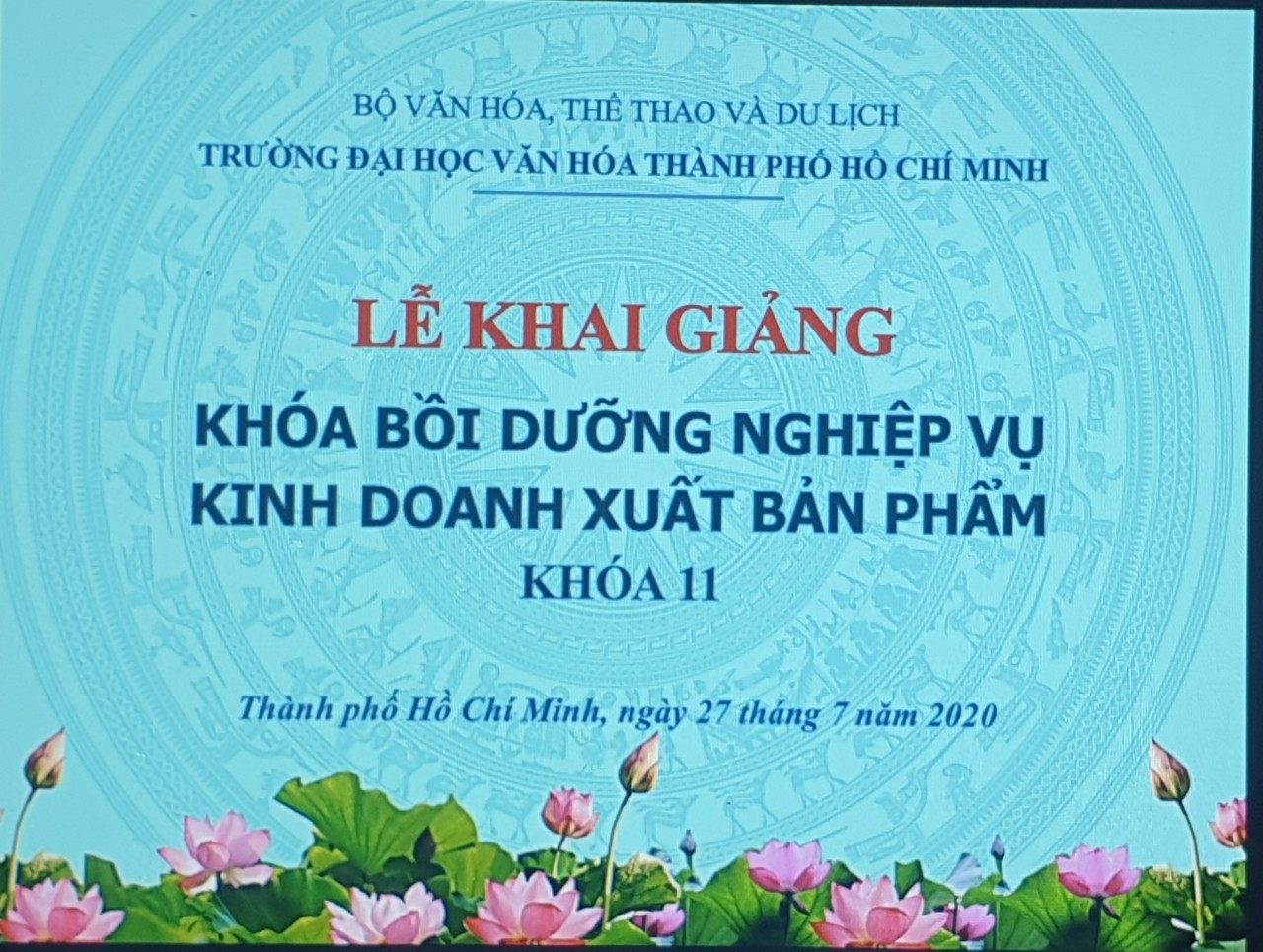 Khai giảng lớp Nghiệp vụ Kinh doanh xuất bản phẩm khóa 11