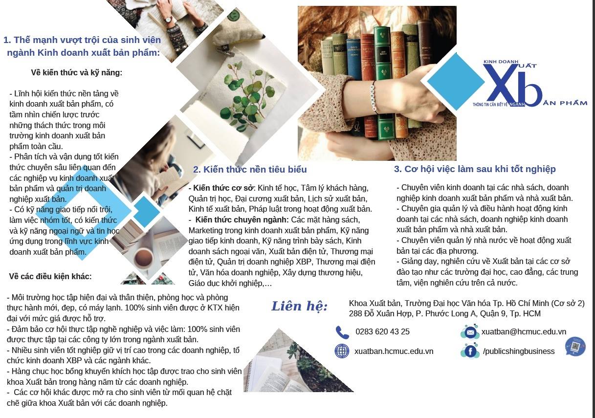 Học ngành Kinh doanh xuất bản phẩm ra làm gì?