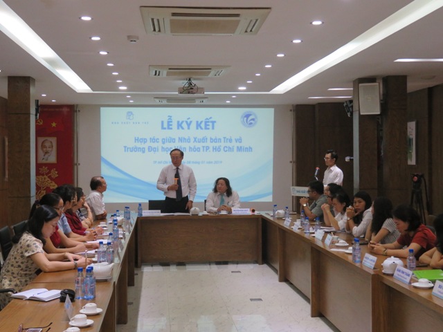 Lễ Ký kết Hợp tác giữa Trường Đại học Văn hóa TP. Hồ Chí Minh và Nhà Xuất bản Trẻ